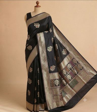 Pure Katan Silk Kadwa